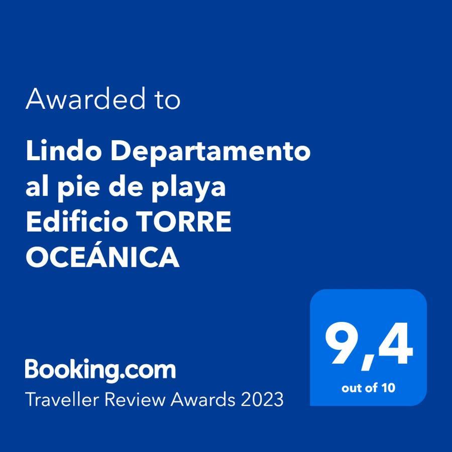 Lindo Departamento Al Pie De Playa Edificio Torre Oceanica Apartment Салинас Екстериор снимка