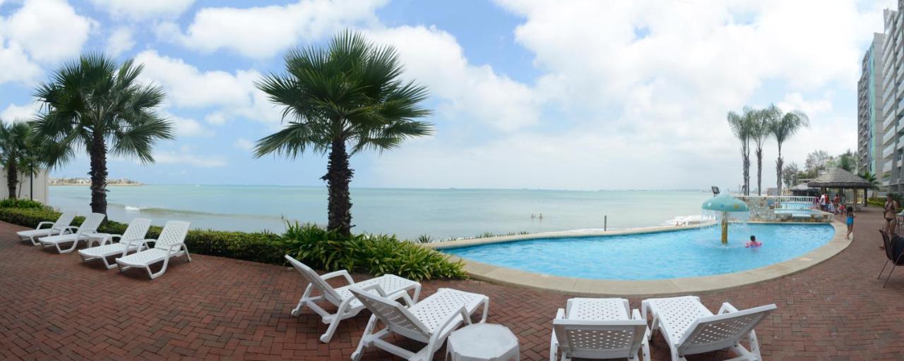 Lindo Departamento Al Pie De Playa Edificio Torre Oceanica Apartment Салинас Екстериор снимка
